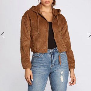 CORDUROY BOMBER JACKET